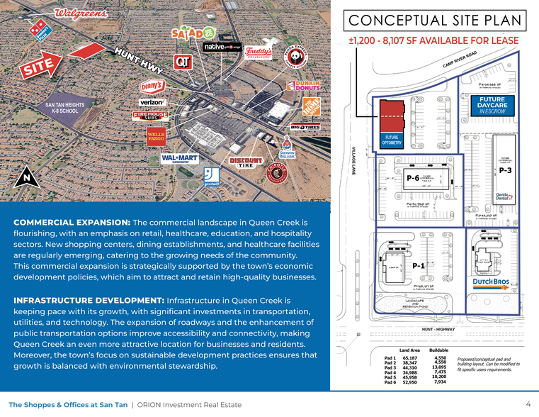 2515 W Hunt Hwy, Queen Creek, AZ for lease - Site Plan - Image 2 of 3