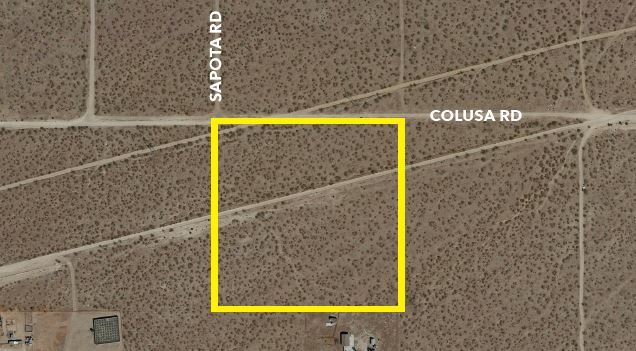 10 acres Colusa Rd, Apple Valley, CA for sale - Primary Photo - Image 1 of 1