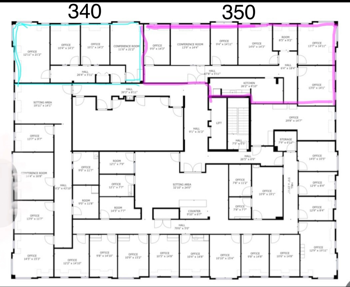 8233 Old Courthouse Rd, Vienna, VA for lease Floor Plan- Image 1 of 2