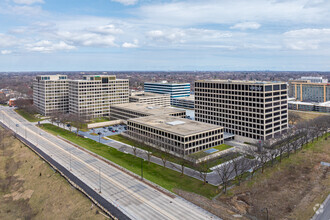 8745 W Higgins Rd, Chicago, IL - aerial  map view