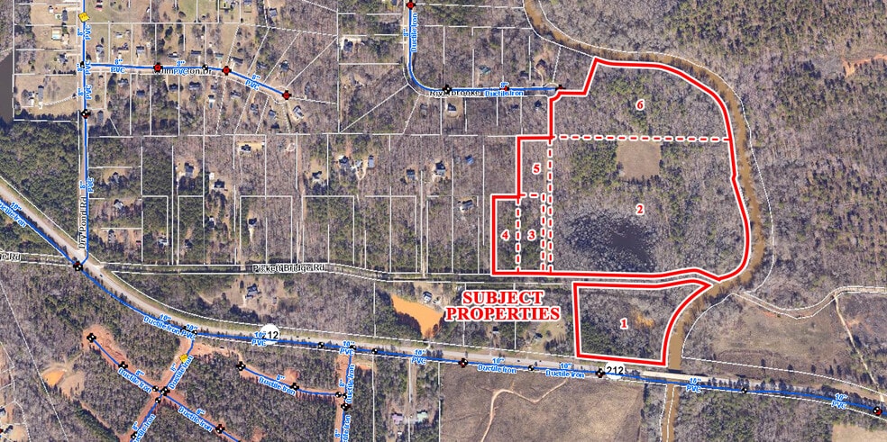 Pickett Bridge rd, Covington, GA for sale - Aerial - Image 2 of 5