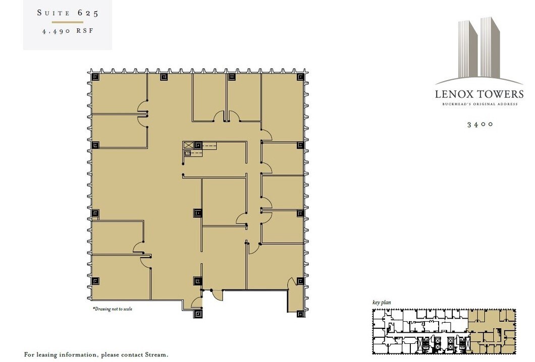 3400 Peachtree Rd NE, Atlanta, GA for lease Floor Plan- Image 1 of 1