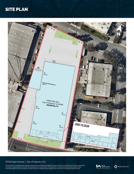 17055 E Gale Ave, City Of Industry, CA for lease - Site Plan - Image 2 of 14