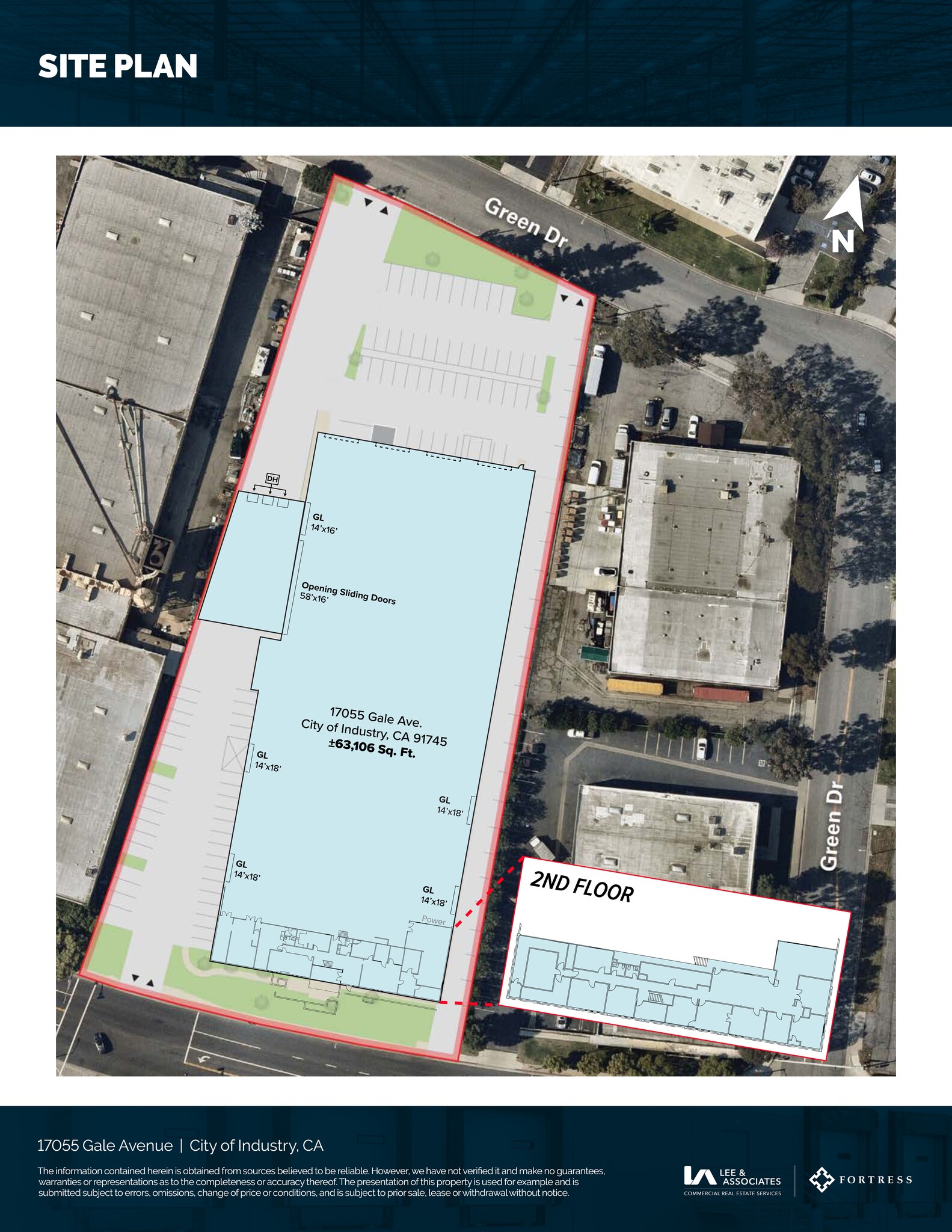 17055 E Gale Ave, City Of Industry, CA for lease Site Plan- Image 1 of 15