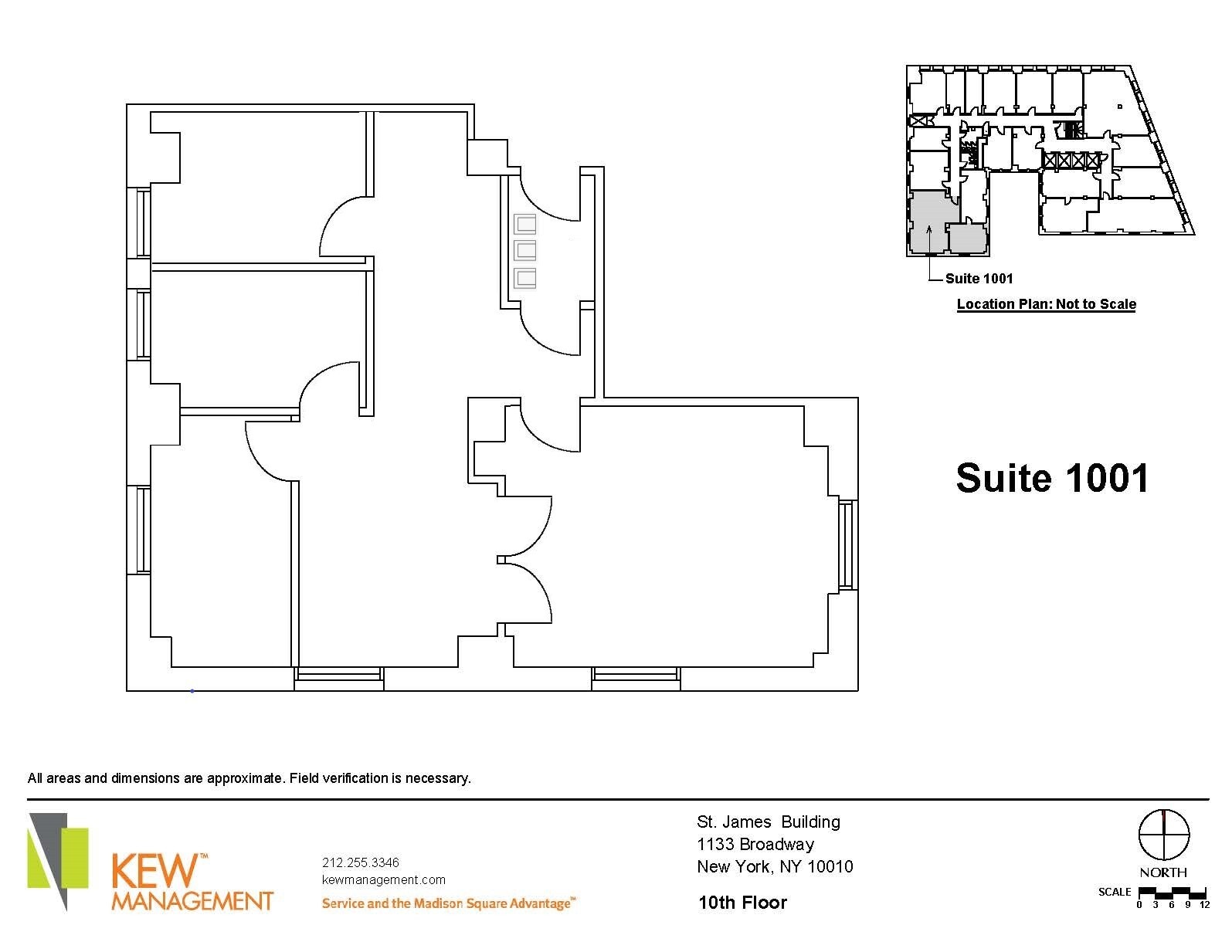 1133 Broadway, New York, NY for lease Floor Plan- Image 1 of 5