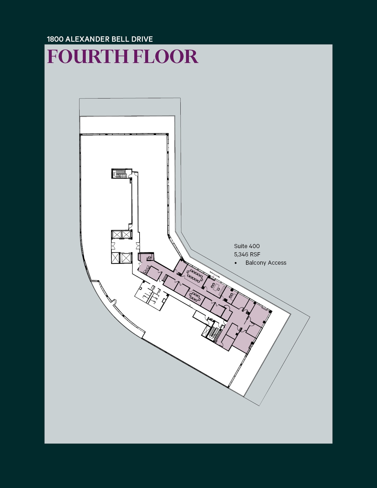 1800 Alexander Bell Dr, Reston, VA for lease Floor Plan- Image 1 of 1