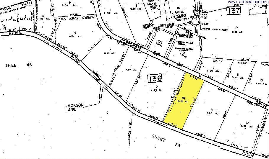 500 Corporate Dr, Mahwah, NJ for lease - Plat Map - Image 2 of 6