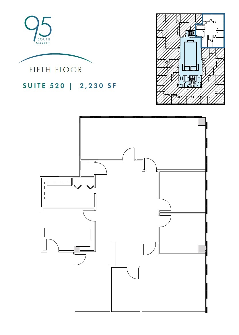 95 S Market St, San Jose, CA for lease Floor Plan- Image 1 of 1