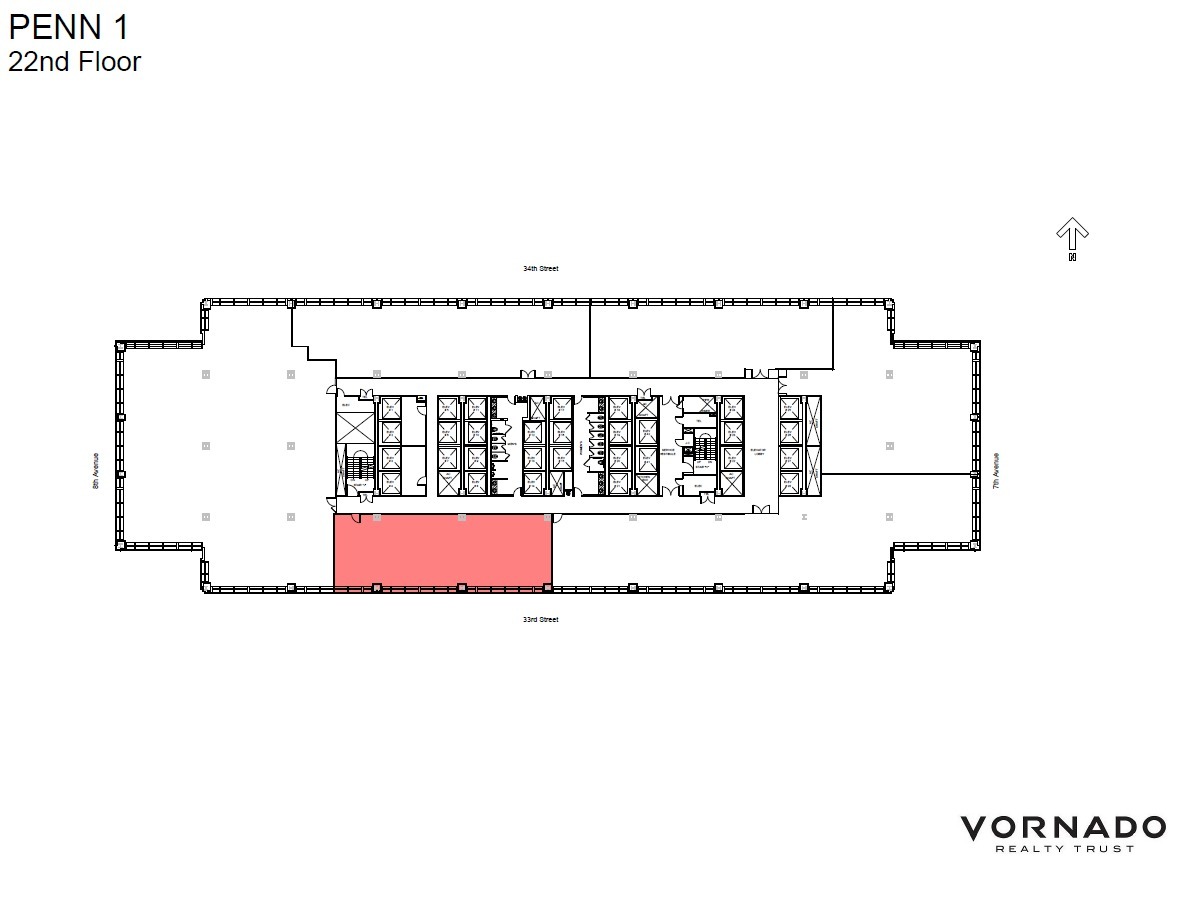 PENN 1, New York, NY for lease Floor Plan- Image 1 of 1
