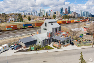 1015 11 St SE, Calgary, AB - aerial  map view