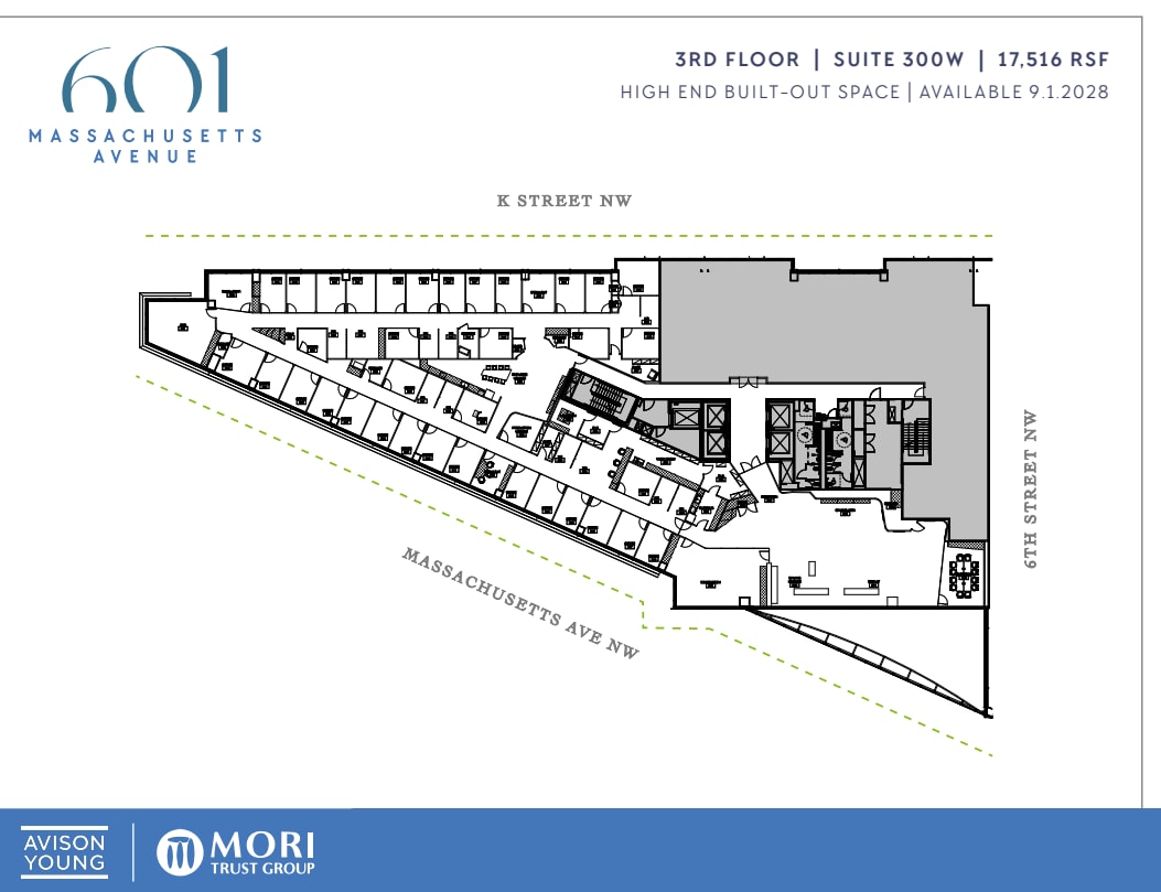 601 Massachusetts Ave NW, Washington, DC for lease Floor Plan- Image 1 of 1