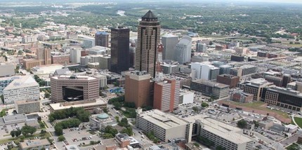 666 Walnut St, Des Moines, IA - aerial  map view - Image1