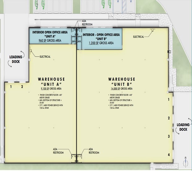 3500 NW 79th St, Miami, FL for lease - Floor Plan - Image 3 of 4