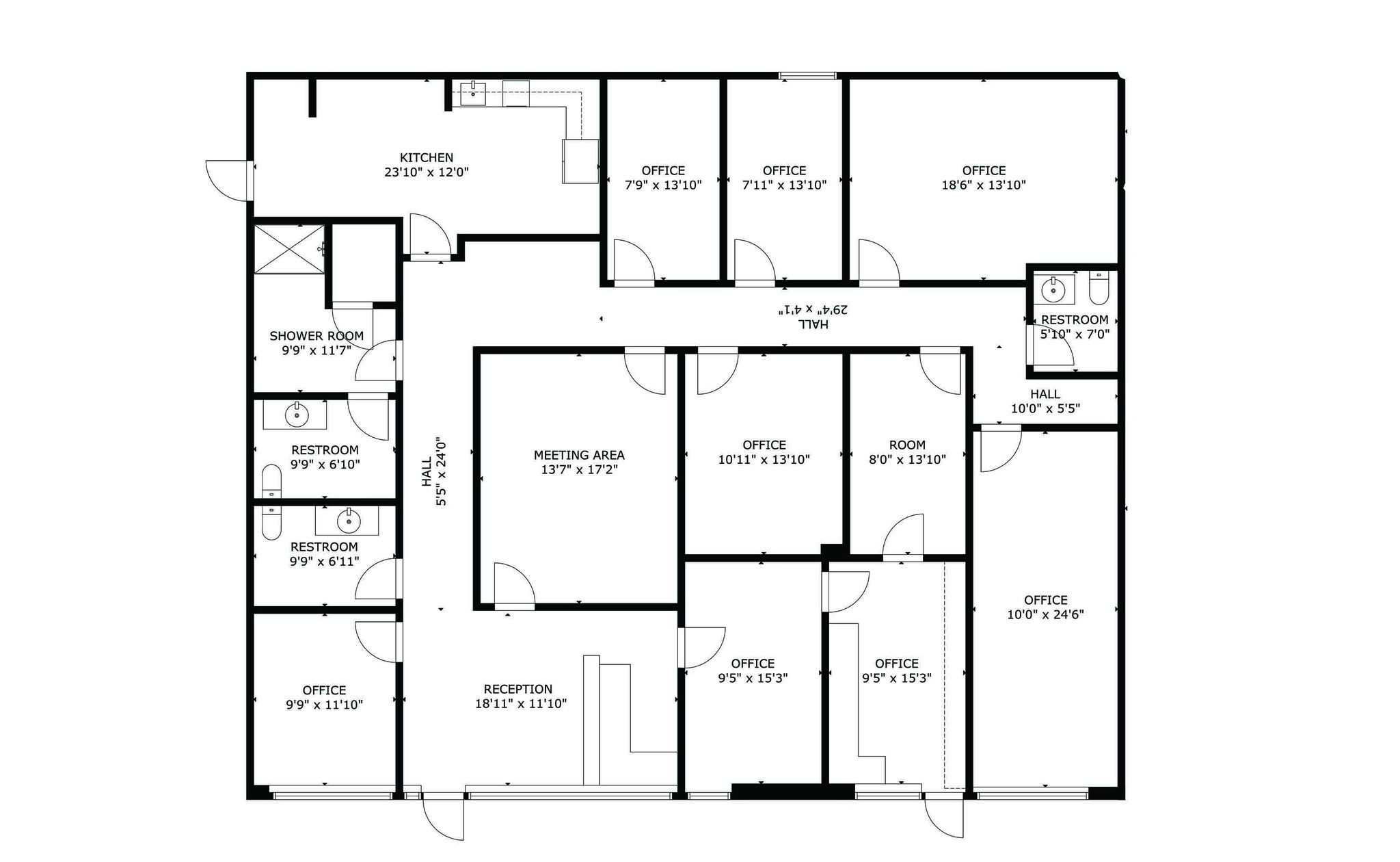 800 Formosa Ave, Winter Park, FL for sale Floor Plan- Image 1 of 10