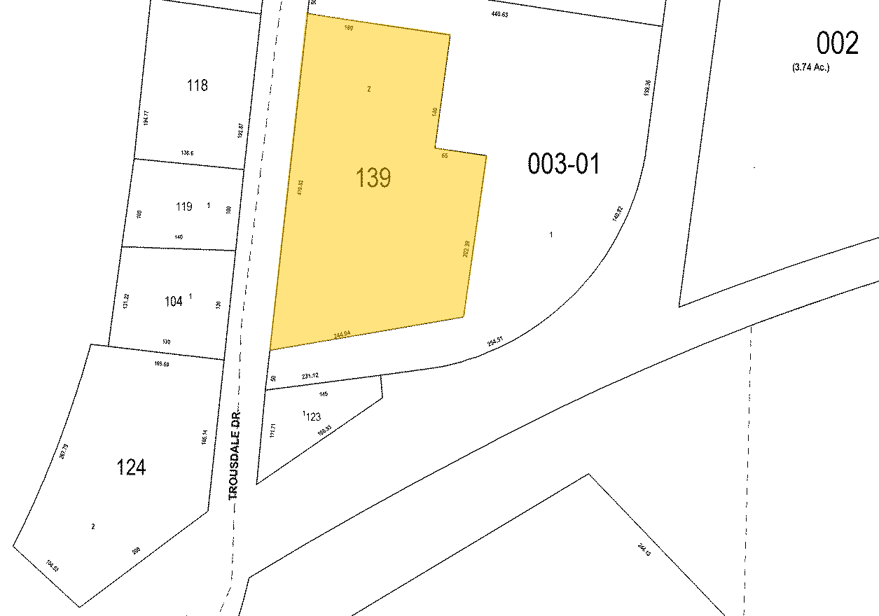 3656 Trousdale Dr, Nashville, TN for sale Plat Map- Image 1 of 1