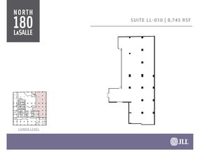 180 N LaSalle St, Chicago, IL for lease Floor Plan- Image 1 of 1