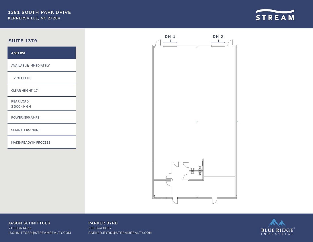 1381 S Park Dr, Kernersville, NC for lease Building Photo- Image 1 of 1