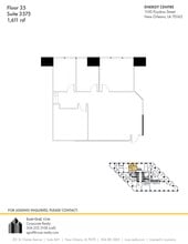 1100 Poydras St, New Orleans, LA for lease Site Plan- Image 1 of 1
