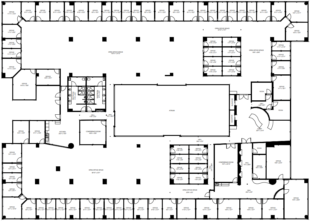 980 N Federal Hwy, Boca Raton, FL for lease Floor Plan- Image 1 of 7