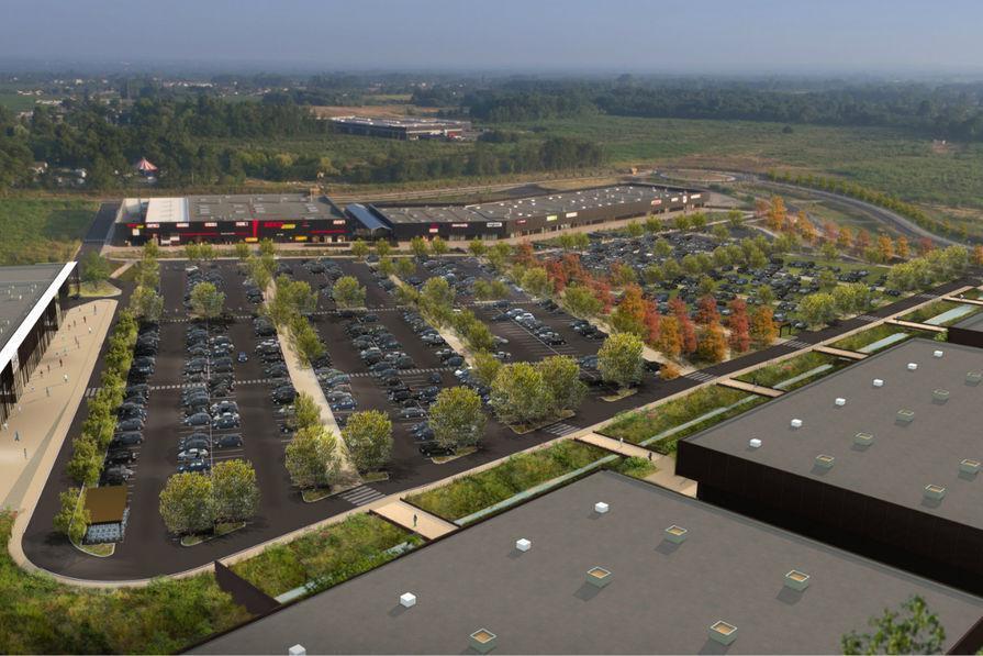 Retail in SAINT-ANDRÉ-DE-CUBZAC for lease Aerial- Image 1 of 5