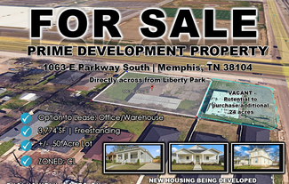 More details for 1063 E Parkway South, Memphis, TN - Flex for Lease