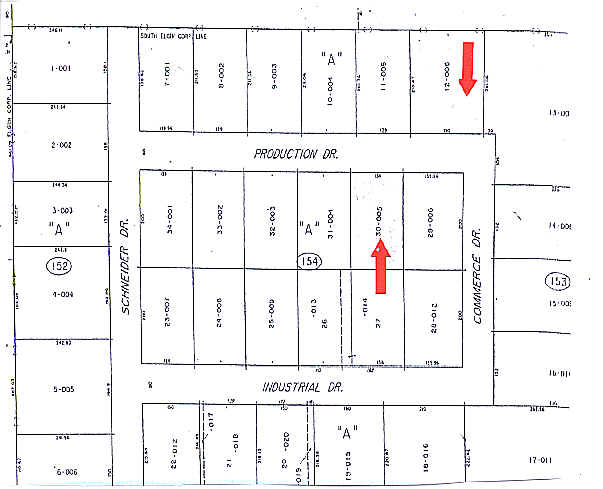 345 Production Dr, South Elgin, IL for lease - Plat Map - Image 3 of 3