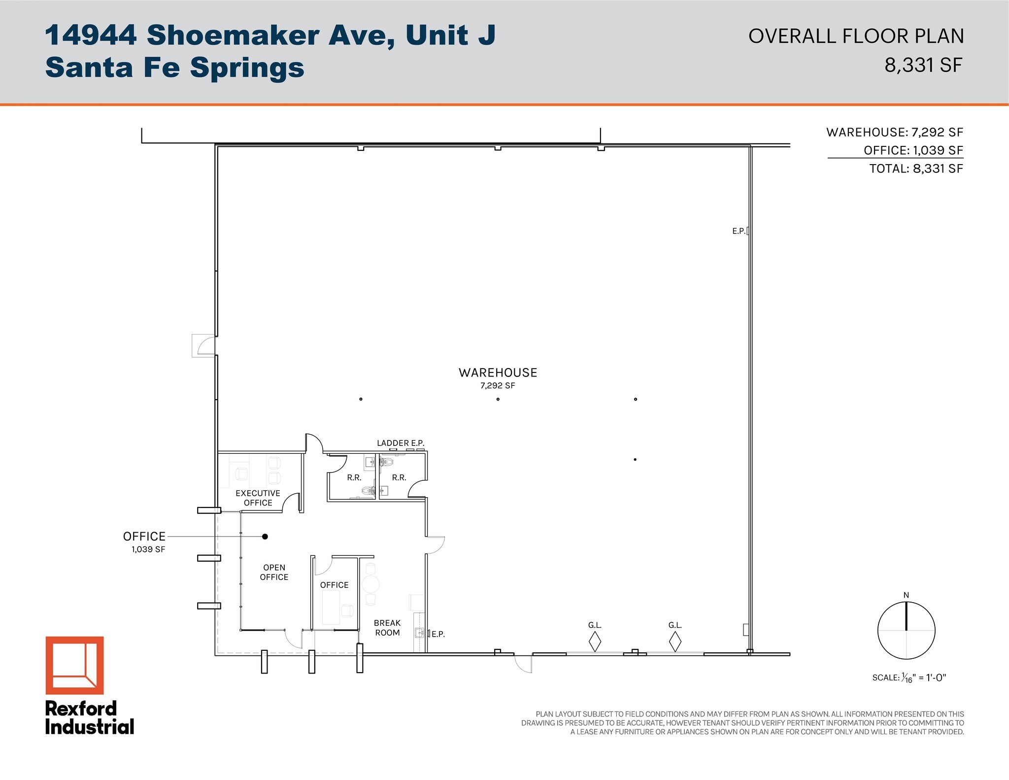 14944 Shoemaker Ave, Santa Fe Springs, CA for lease Site Plan- Image 1 of 12