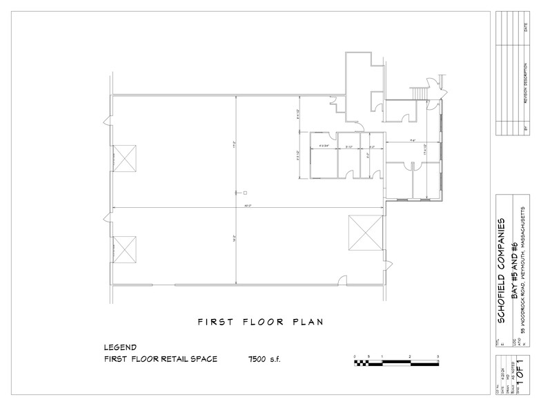 55 Woodrock Rd, Weymouth, MA for lease - Site Plan - Image 1 of 11