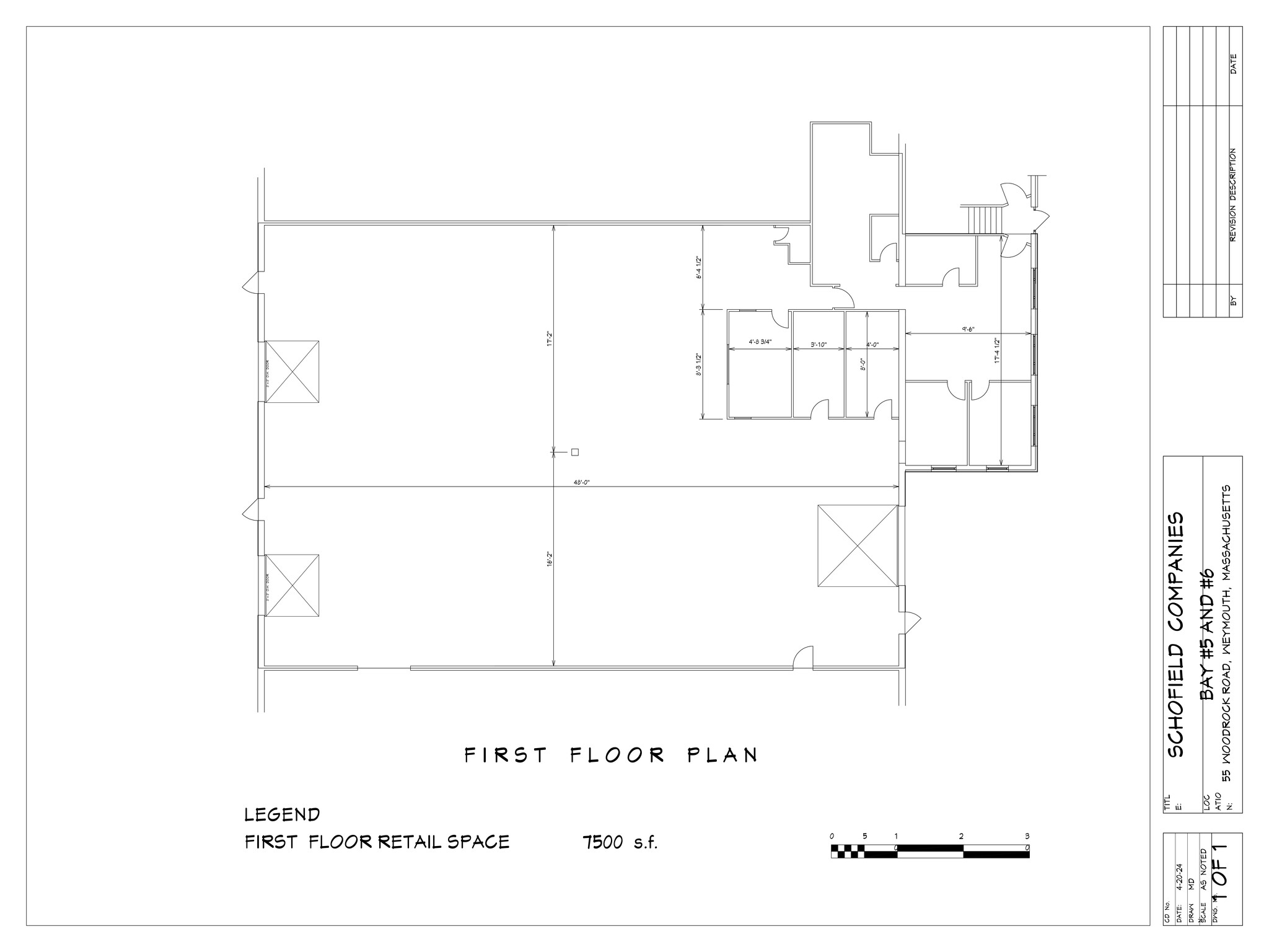 55 Woodrock Rd, Weymouth, MA for lease Site Plan- Image 1 of 12