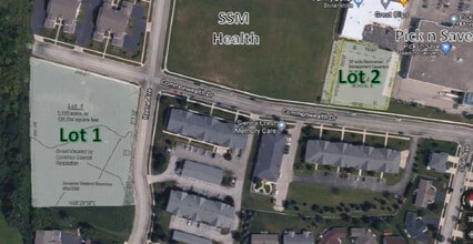 Reena Ave and Commonwealth, Fort Atkinson, WI - AERIAL  map view - Image1