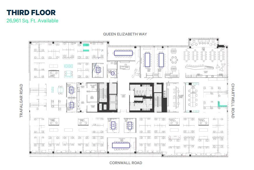 610 Chartwell Rd, Oakville, ON for lease Floor Plan- Image 1 of 1