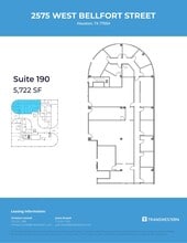 2575 W Bellfort St, Houston, TX for lease Floor Plan- Image 1 of 1