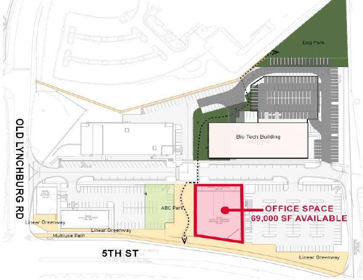 500 Old Lynchburg Rd, Charlottesville, VA for lease Site Plan- Image 1 of 1