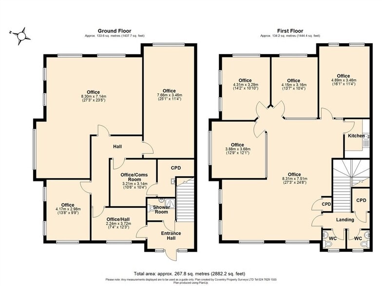 Timothy's Bridge Rd, Stratford Upon Avon for sale - Floor Plan - Image 2 of 6