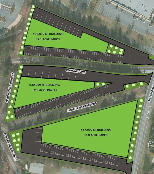 25518 Miller Rd, Greenville, SC for sale - Site Plan - Image 2 of 2