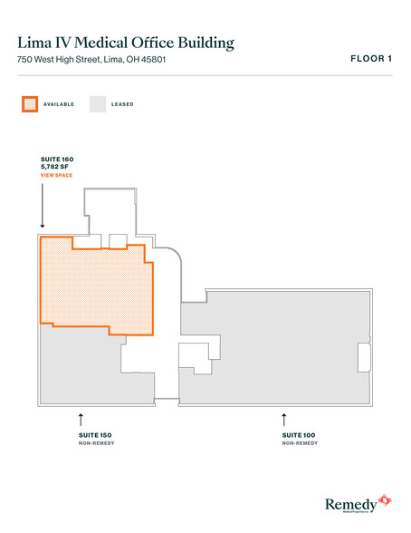 750 W High St, Lima, OH for lease - Floor Plan - Image 2 of 5