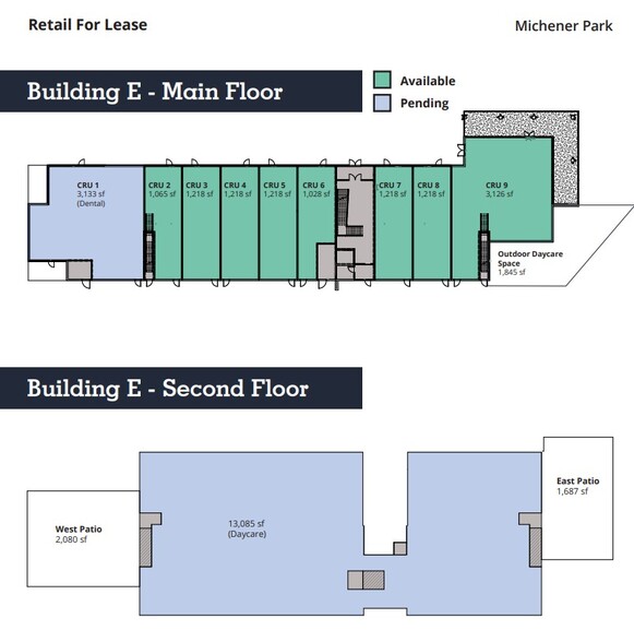 1 Michener Pk NW, Edmonton, AB for lease - Floor Plan - Image 3 of 3