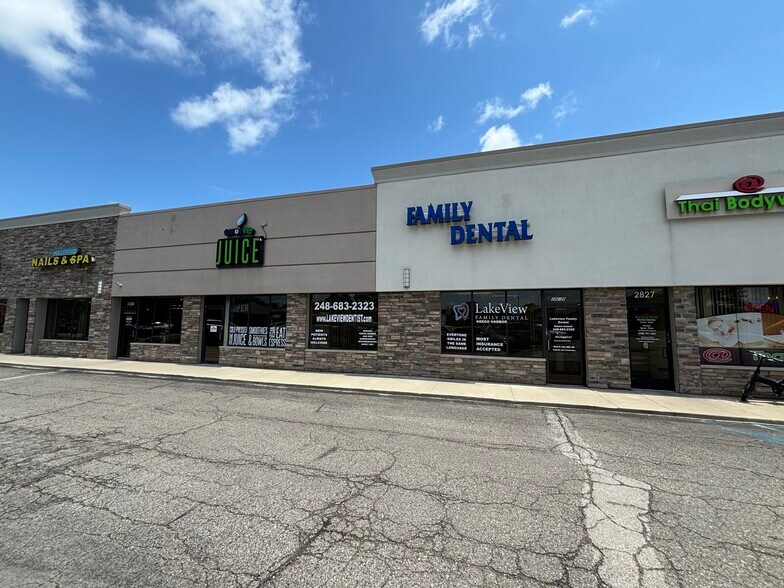 2807-2867 Orchard Lake Rd, Keego Harbor, MI for sale - Building Photo - Image 1 of 1