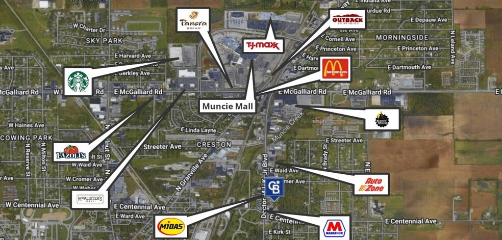 2000 N Dr Martin Luther King Jr Blvd, Muncie, IN for lease - Building Photo - Image 2 of 2