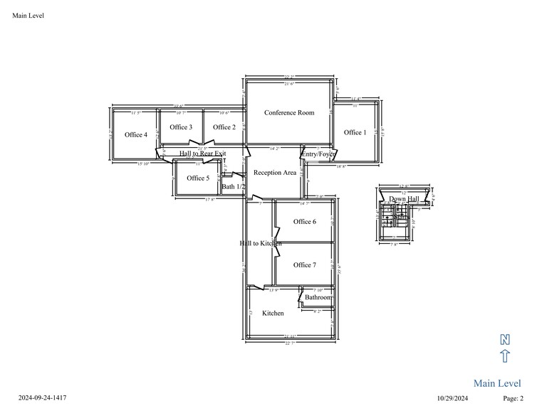 5658 S Rex Rd, Memphis, TN for lease - Site Plan - Image 1 of 7