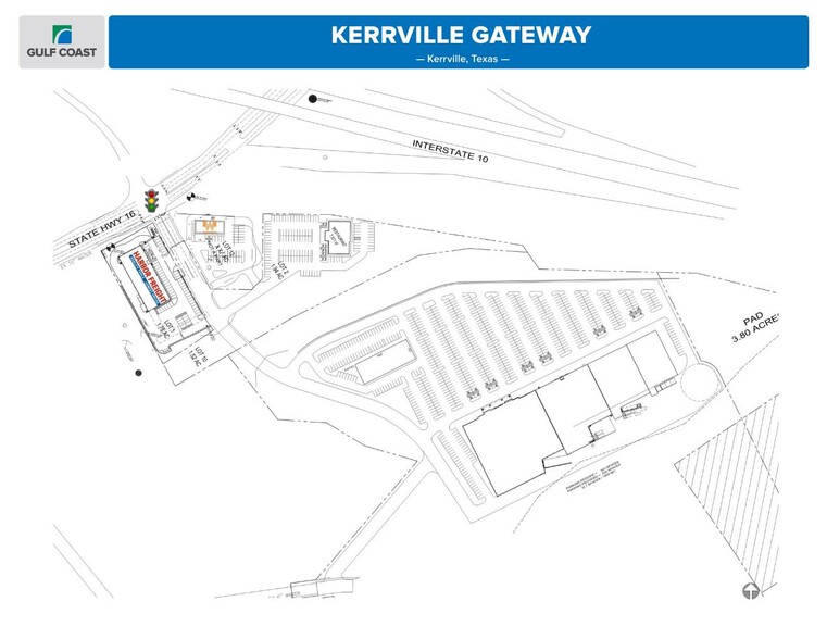 Sidney Baker Street, Kerrville, TX for sale - Site Plan - Image 2 of 3