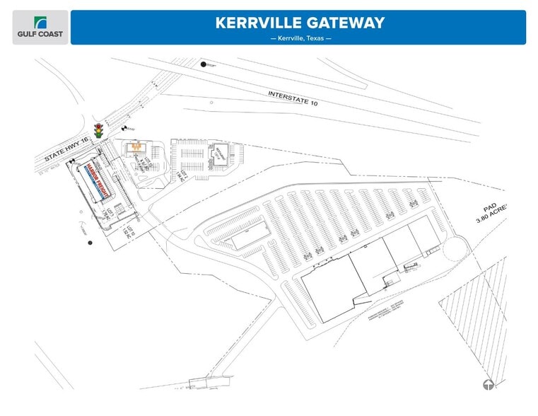 Signey Baker Street, Kerrville, TX for lease - Site Plan - Image 3 of 3