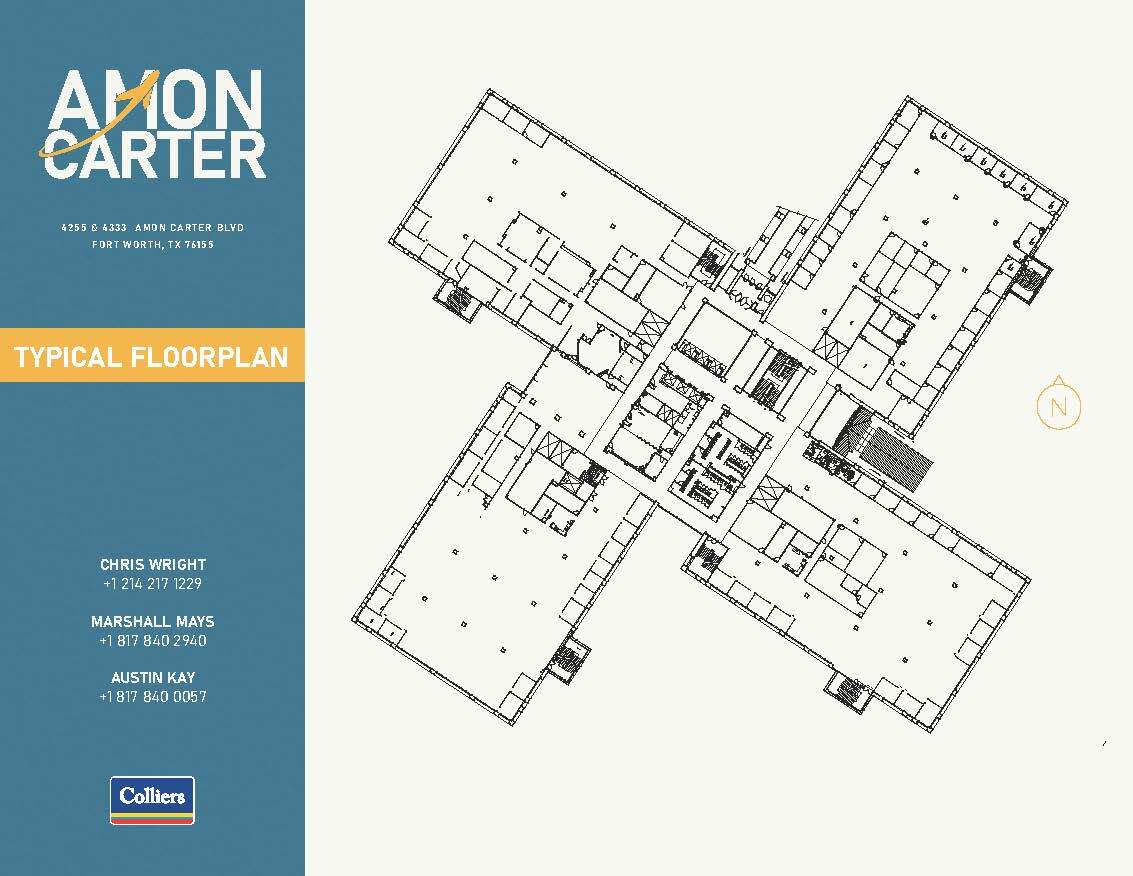 4333 Amon Carter Blvd, Fort Worth, TX for lease Floor Plan- Image 1 of 1
