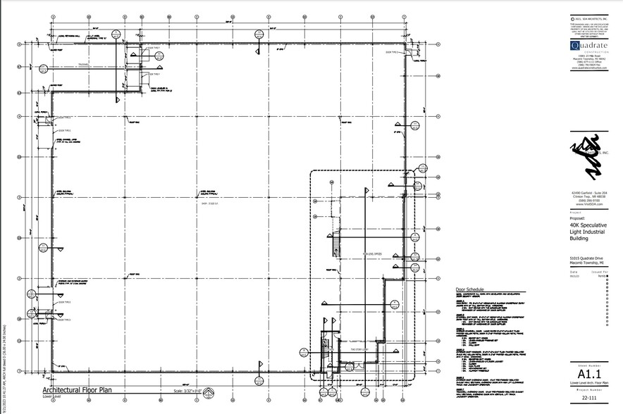 51015 Quadrate Drive Dr, Macomb, MI for lease - Floor Plan - Image 3 of 5