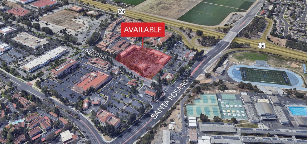 4910-4992 Verdugo Way, Camarillo, CA for lease - Aerial - Image 2 of 3