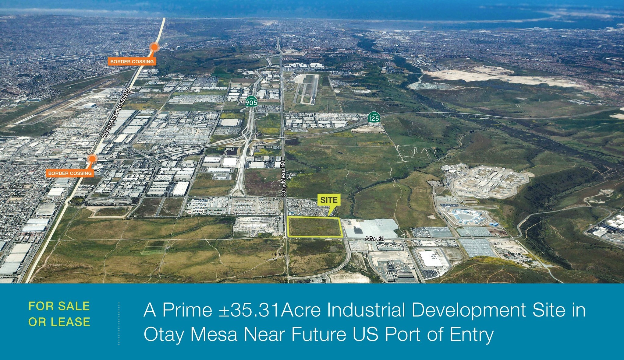 Otay Mesa Rd & Alta Rd, San Diego, CA for sale Building Photo- Image 1 of 1