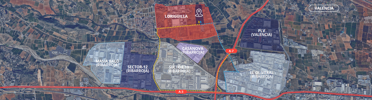 Camino Masía Conde, Loriguilla, Valencia for lease Map- Image 1 of 11