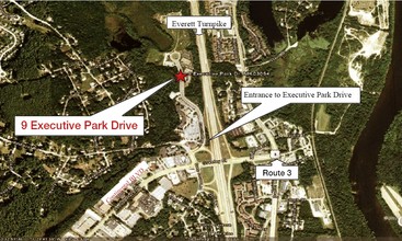 9 Executive Park Dr, Merrimack, NH - aerial  map view