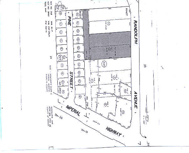 265 S Randolph Ave, Brea, CA for lease - Plat Map - Image 3 of 13