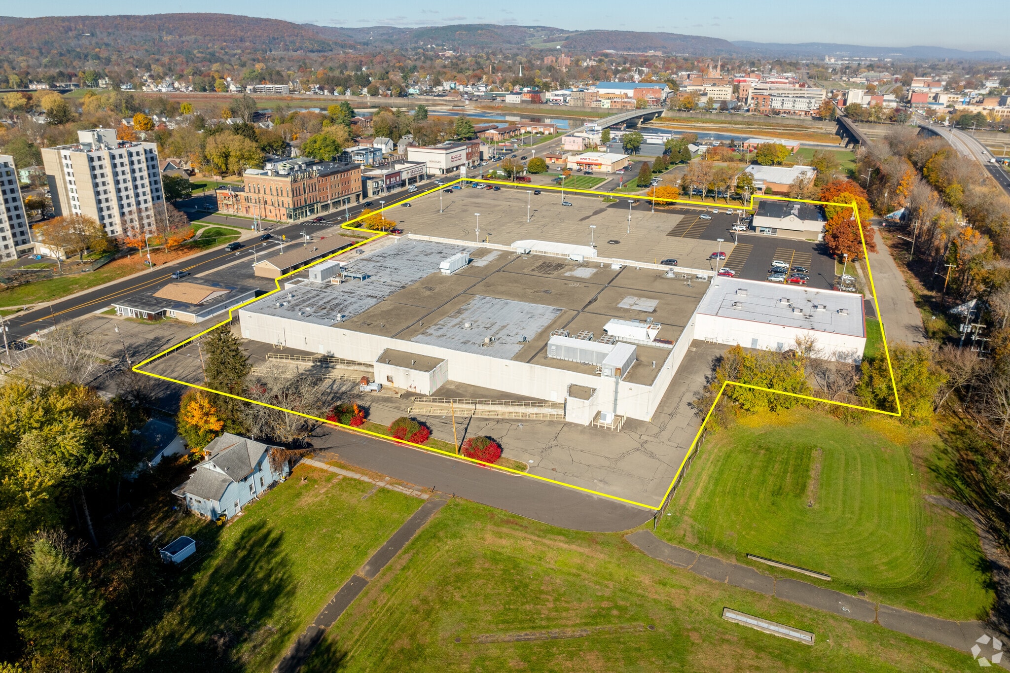 299 S Main St, Elmira, NY for sale Aerial- Image 1 of 16